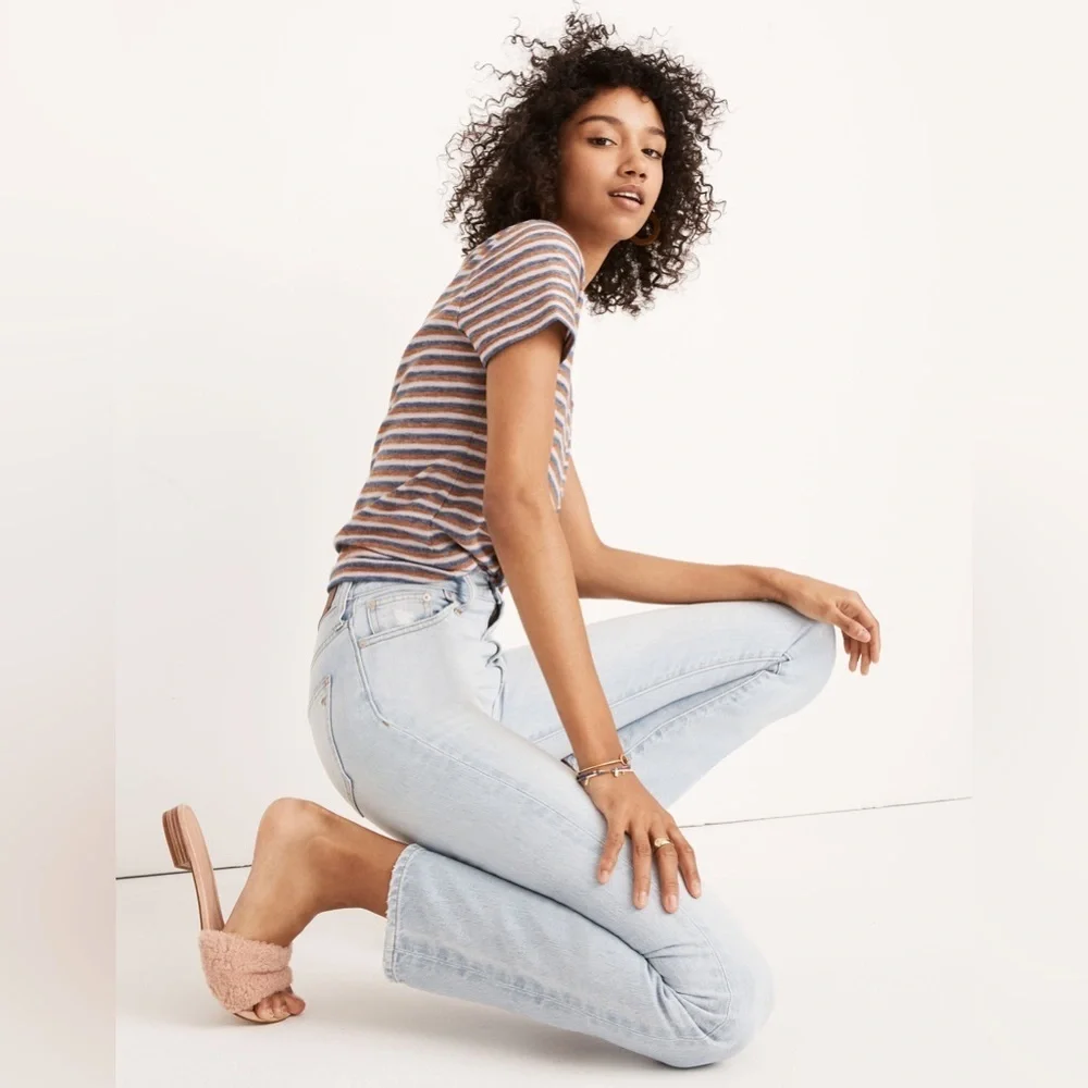 Madewell Light Blue Vintage Perfect Vintage Jeans Denim Size 25 100% Cotton